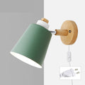 Arandela de Parede Wooden Com Interruptor
