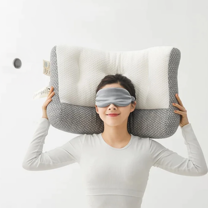 Travesseiro Terapêutico Ergonômico Respirável Pescoço e Ombro Premiun