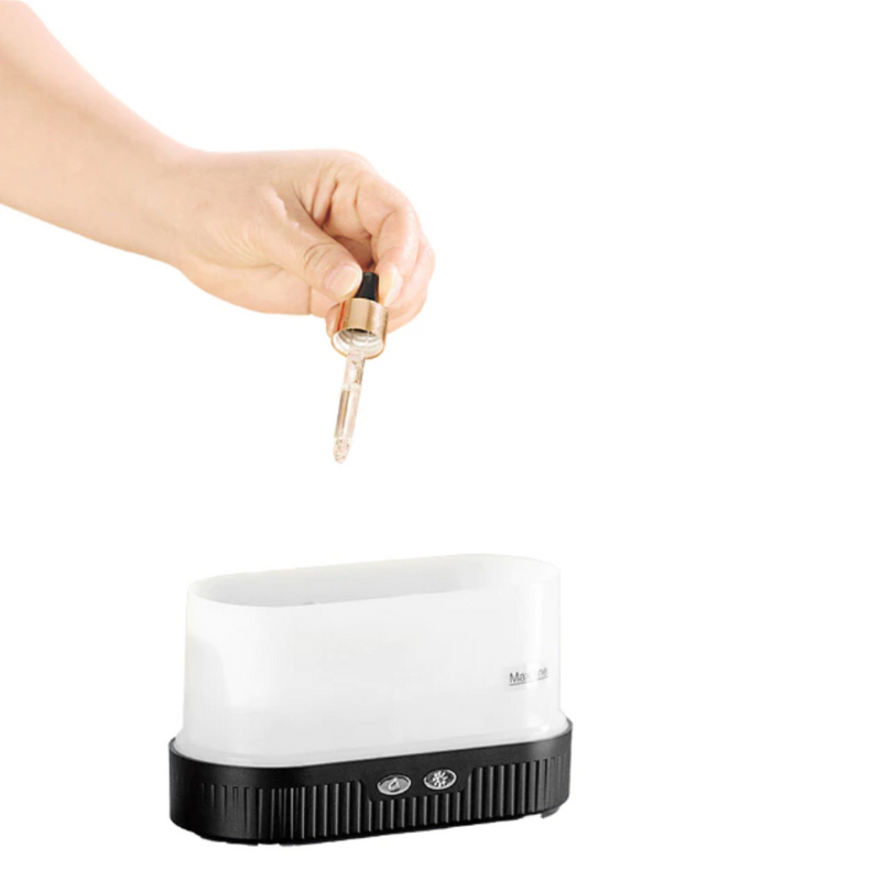 Umidificador  Difusor de Aroma Chama LED USB