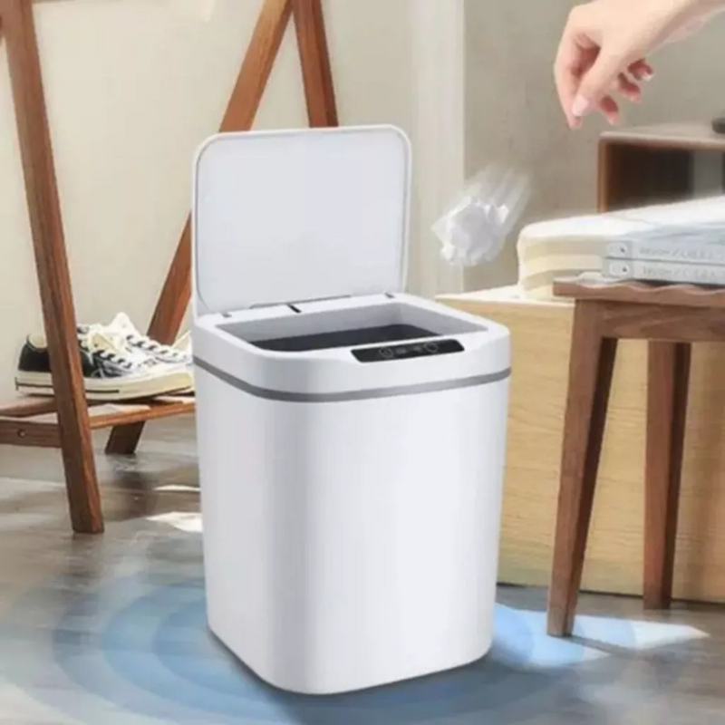 Lixeira Inteligente Sensor Automática  Capacidade 16 Litros