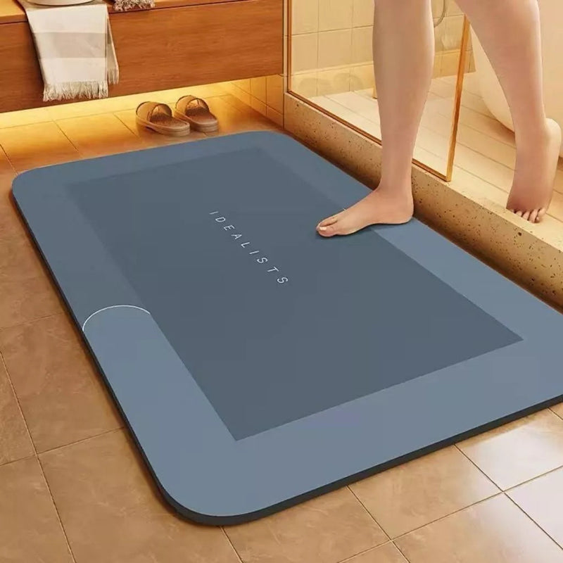 Tapete UltraDry™ Kit com 2 – Antiderrapante, Super Absorvente e Secagem Rápida 💧🚿