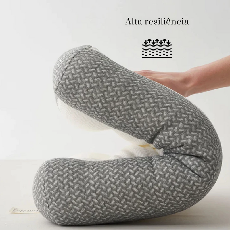 Travesseiro Terapêutico Ergonômico Respirável Pescoço e Ombro Premiun