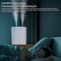 Umidificador Difusor De Ar Ultrassônico Grande Aromatizador 2 Bicos