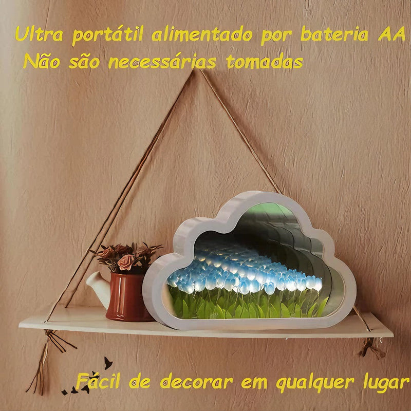 🌷 LumiTulip™ – Luminária de Mesa com Flores de Tulipa Românticas
