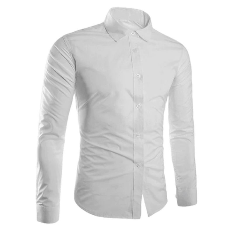 Camisa Slim Fit Manga Longa Premium
