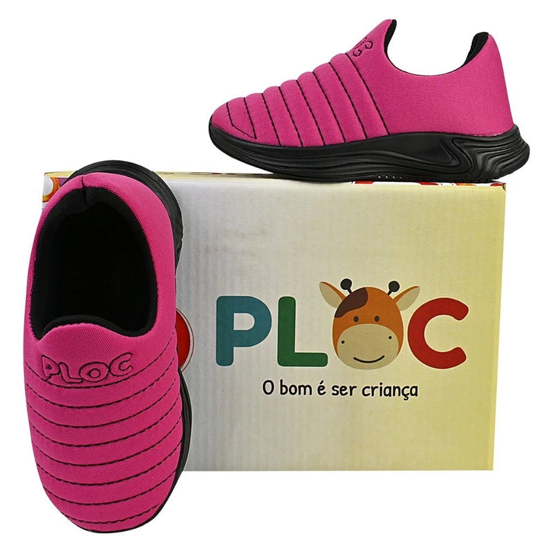 Tênis Infantil Menina PLOC – Linha COLORS
