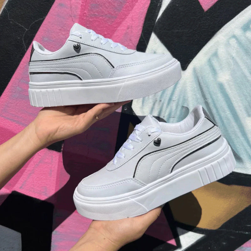 Tênis Plataforma Casual Linha Premium