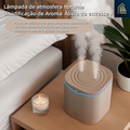 Umidificador Difusor De Ar Ultrassônico Grande Aromatizador 2 Bicos