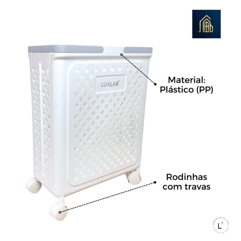 Cesto Organizador Dobrável Luxo
