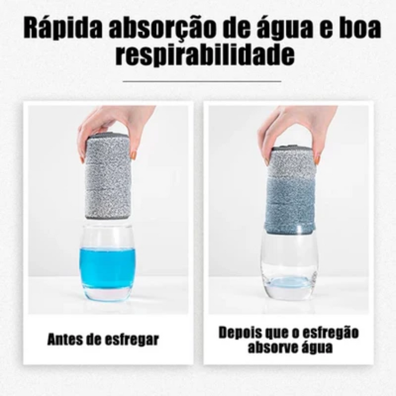 Rodo de XMop Twist Esfregão Giratório Max
