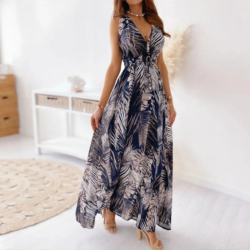 Vestido Floral Longo Anitta