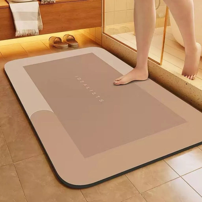 Tapete UltraDry™ Kit com 2 – Antiderrapante, Super Absorvente e Secagem Rápida 💧🚿