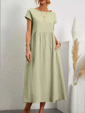 Vestido Midi Soltinho de Verão - Dulcy