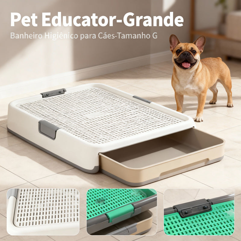 Sanitário  Tapete Canino Grande Banheiro Pet Educador