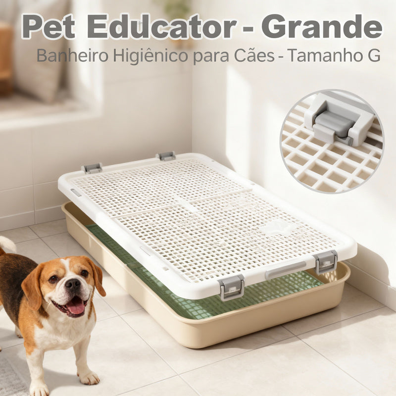 Sanitário  Tapete Canino Grande Banheiro Pet Educador